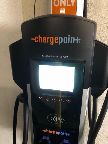 EV charger at LAZ Parking - Atria West