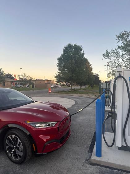 EV charger at 2250 Pottawattamie Ln Parking Lot