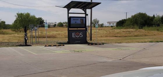 EV charger at Gateway 09