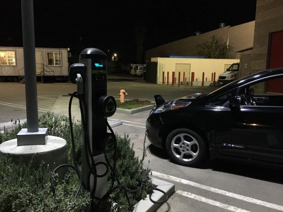 EV charger at 13131 Sherman Way Strip Shopping Center