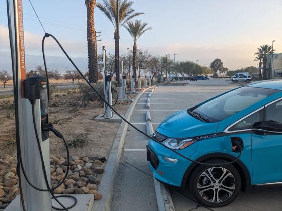 EV charger at Luxivair SBD