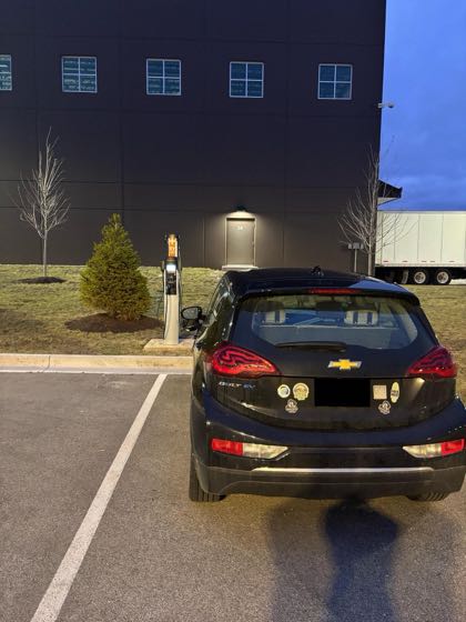 EV charger at 502 Zenith Dr Workplace