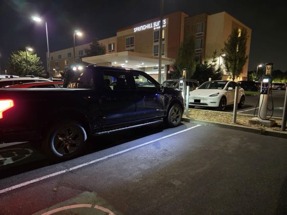 EV charger at Homewood Suites by Hilton