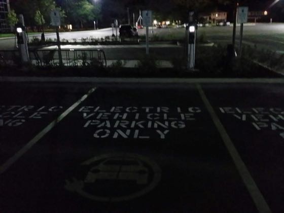 EV charger at Forest View Educational Center