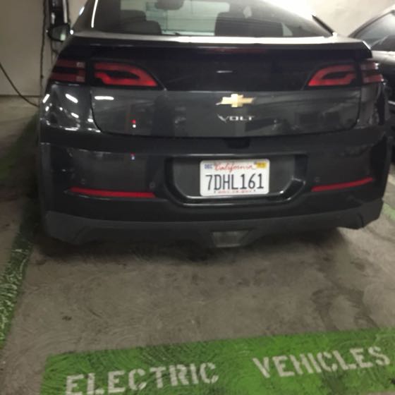 EV charger at The Sunset
