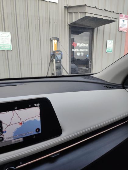 EV charger at Big State Plumbing