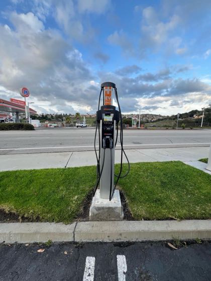 EV charger at Pismo Coast Shopping Plaza