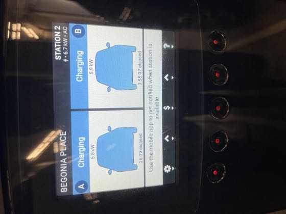 EV charger at Begonia Place Apartments