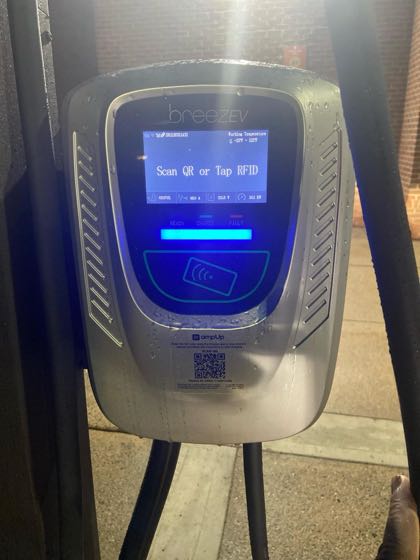 EV charger at Tide Cleaners Meriden
