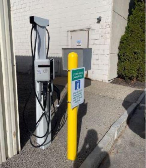 EV charger at Office Building