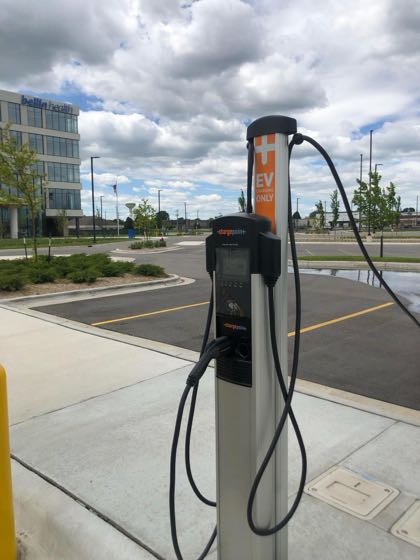 EV charger at Bellin Home Care Equipment