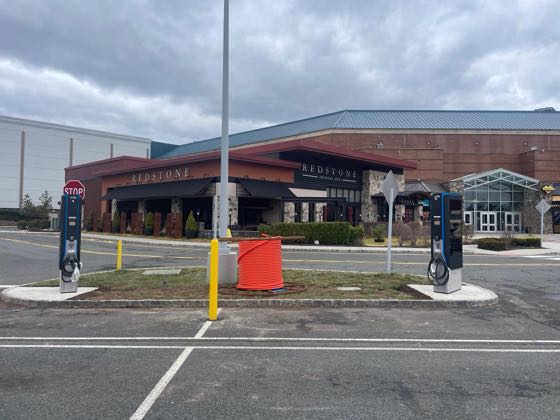 EV charger at Bridgewater Commons - Redstone