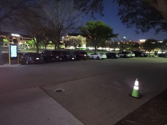 EV charger at Comerica Center - Outdoor Lot Parking