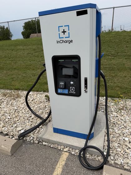 EV charger at Hartnell Chevrolet