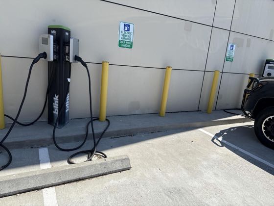 EV charger at Memorial Hermann Health System - Greater Heights