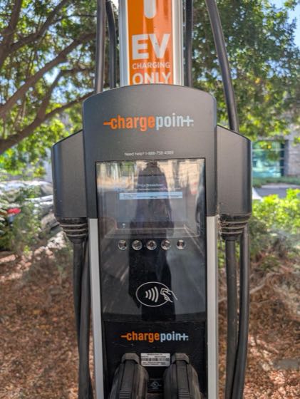 EV charger at EDD Tax Division