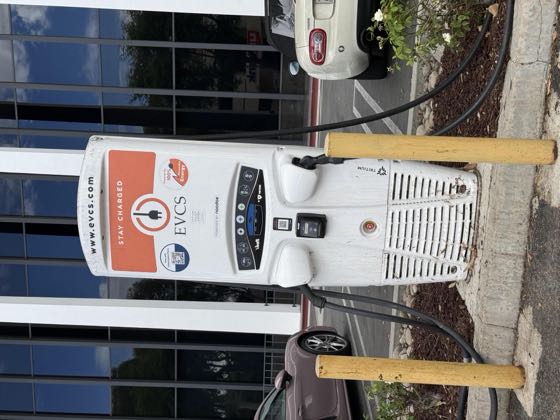 EV charger at US Bank Laguna Hills
