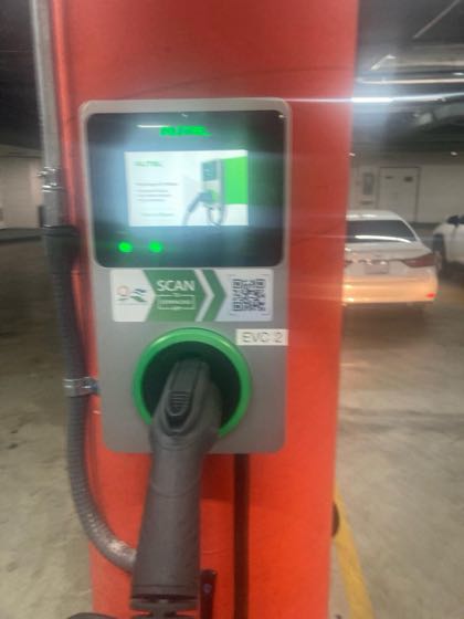 EV charger at Century Day & Night Spa