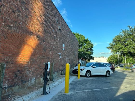 EV charger at 7-Eleven