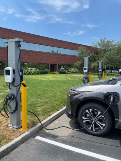 EV charger at 12 Cornell Rd, Latham, NY 12110