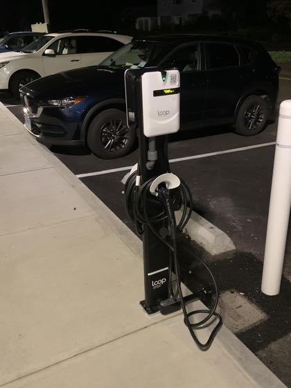 EV charger at Four Corners