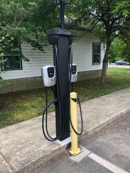 EV charger at Town of North Canaan