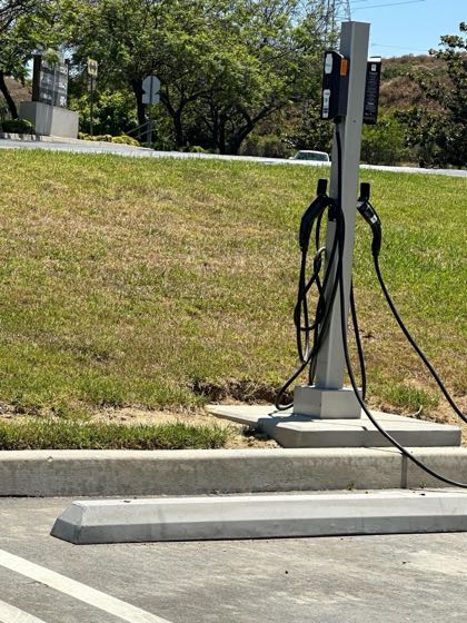 EV charger at kaiser montebello