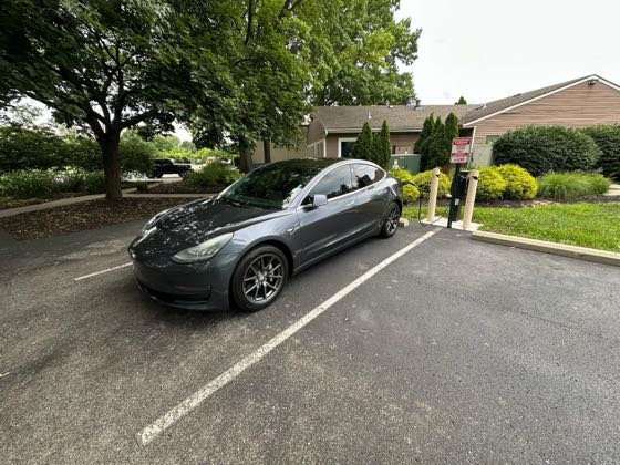 EV charger at The Retreat Northwest Apartments