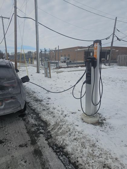 EV charger at 3299 McKinnie Ave Parking Lot