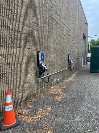EV charger at EVPOWR / Kinetic Electric
