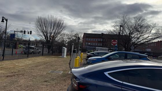 EV charger at Armory Square