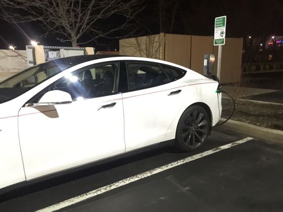 EV charger at Hampton Inn by Hilton Kingston