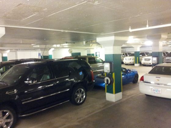 EV charger at The Grand Del Mar