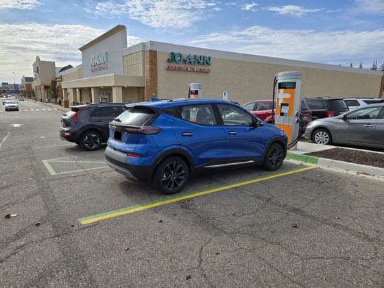 EV charger at Frandor Shopping Center