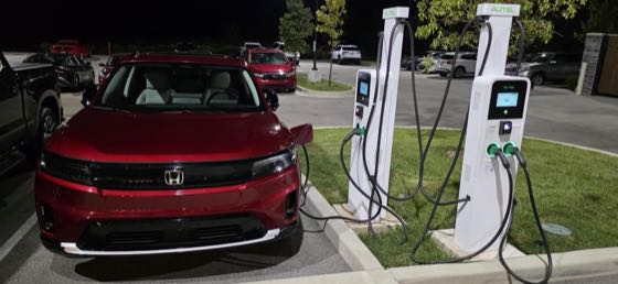 EV charger at Fairfield by Marriott Inn & Suites Indianapolis Plainfield