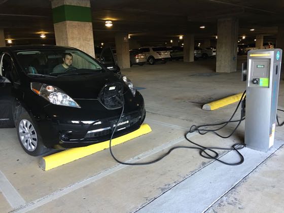 EV charger at Gaylord Texan Resort & Convention Center
