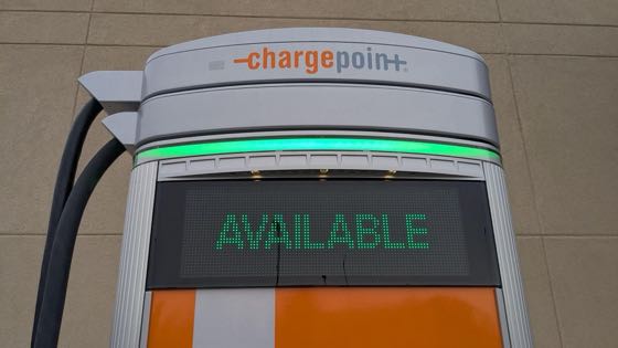 EV charger at Wilkins Hyundai