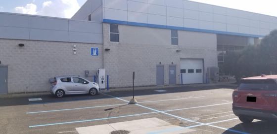 EV charger at Lynch Chevrolet GMC