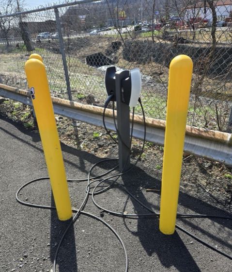 EV charger at New York State DMV - West Haverstraw