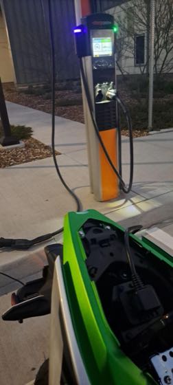 EV charger at San Diego County FPD FS 38