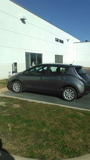 EV charger at Napleton Mitsubishi / Napleton Hyundai