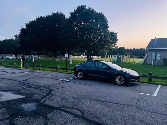 EV charger at Clifton Park