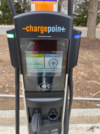 EV charger at University of Albany - W Carillon Dr