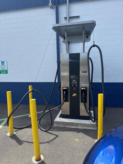 EV charger at Liccardi Ford