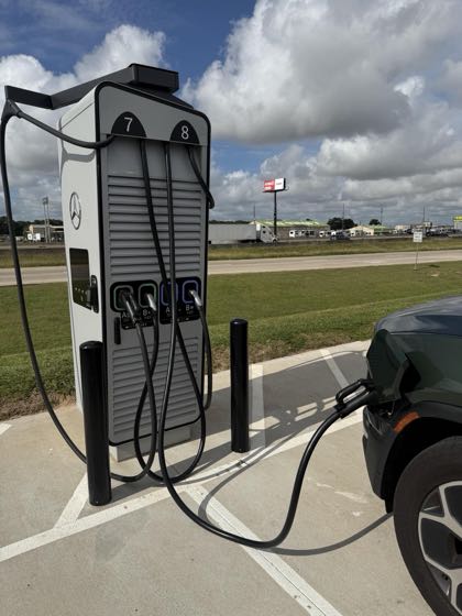 EV charger at Buc-ee's Katy, TX | MB High-Power Charging
