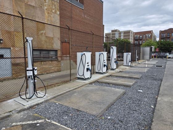 EV charger at Bensonhurst Municipal Field