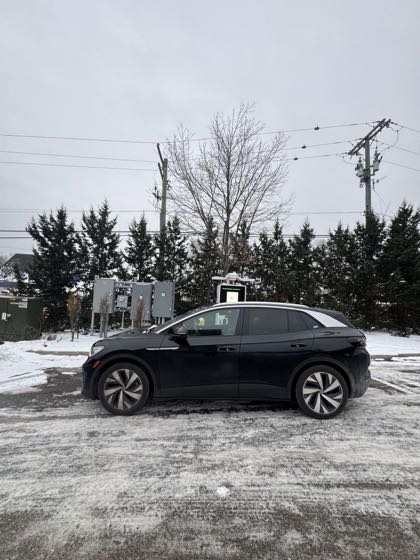 EV charger at Shell Brighton