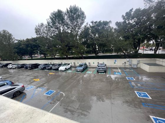 EV charger at Kaiser Permanente Irvine