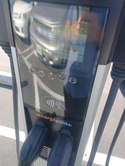 EV charger at 1190 N East St