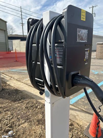 EV charger at 127 N Wells St